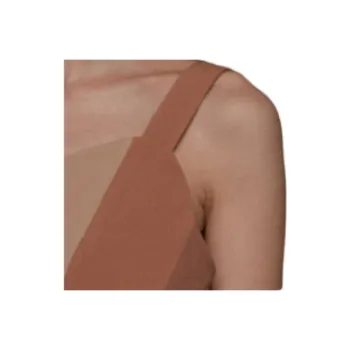 DEAR DEER PUFF Tank Tops Women's Pink Nude