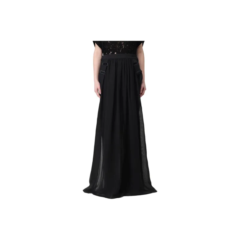 MaxMara Casual Long Skirts Women's Black-0