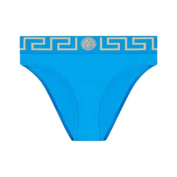 VERSACE Greca Border Bikini Brief 'Turquoise'