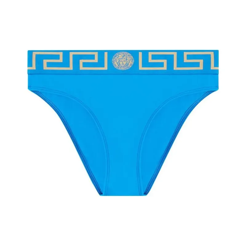 VERSACE Greca Border Bikini Brief 'Turquoise'-0