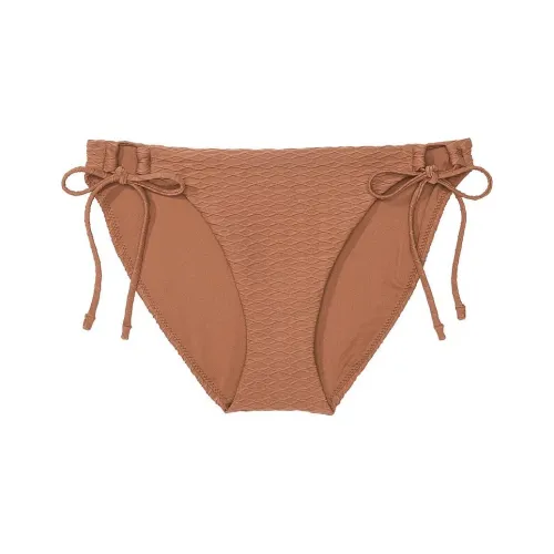 Victoria's Secret PINK Mix & Match Side-Tie Bikini Bottom / C Swimming Shorts Women's Caramel