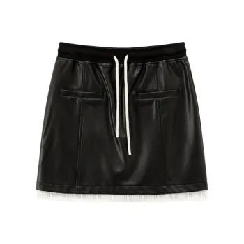 CHUU Casual Short Skirts Women's Black
