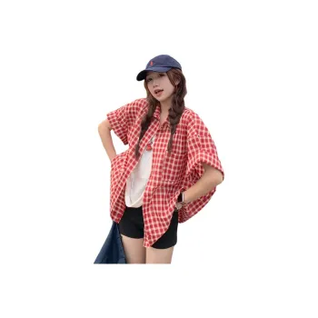 Mu Xiao Xin Shirts Women's Red