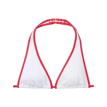 Victoria's Secret PINK BY FRANKIES BIKINIS AUGUSTA BIKINI TOP /S Bikini Women's White
