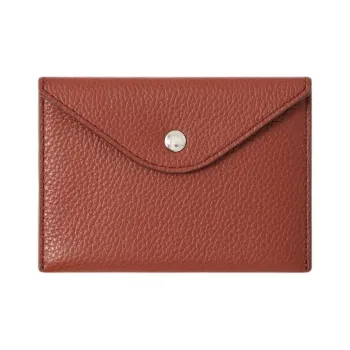 Lemaire Cow Leather Card Holder Women's Brown