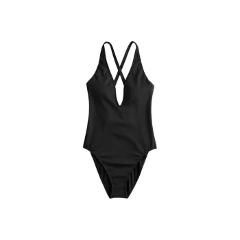Hollister One-Piece Swimsuits Women's Black