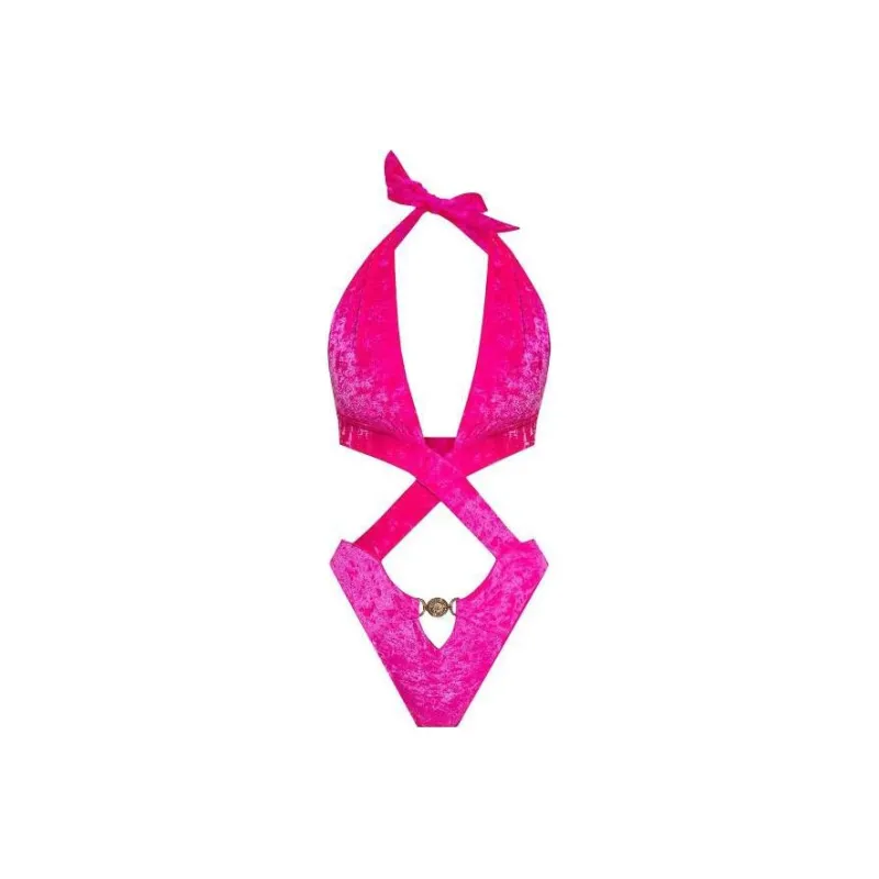VERSACE Cut Out One Piece Swimsuit-0