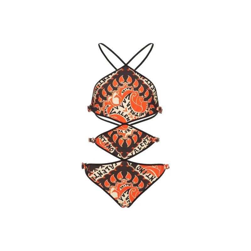 Valentino SS23 One piece Swimsuit Women's Multicolor-0