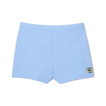 SPORTY & RICH X LACOSTE Logo-appliqué Shorts