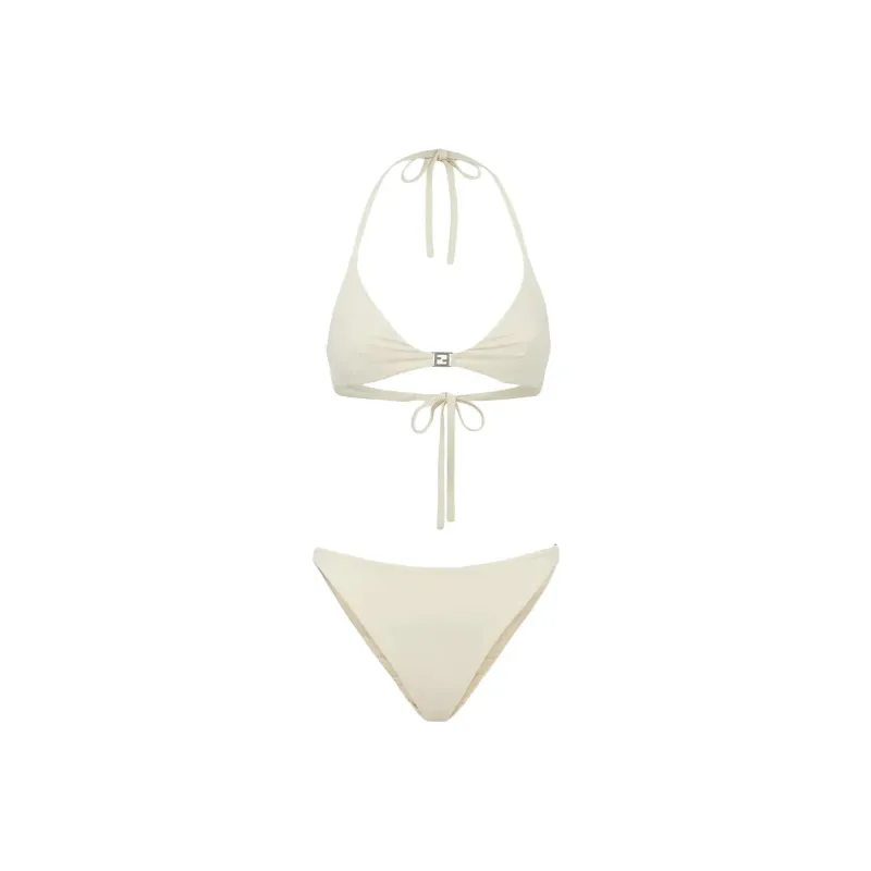 FENDI Ff Detailed Two-Piece Swimsuit-0