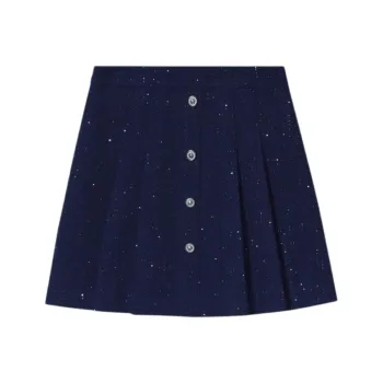 PSALTER Casual Short Skirts Women's Royal Blue