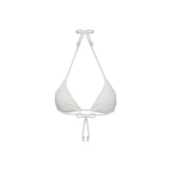 PRINCESS POLLY JENNER TRIANGLE BIKINI TOP Bikini Women's White Flower