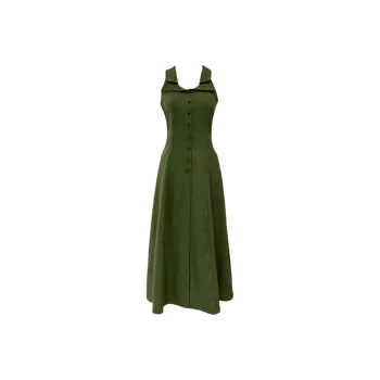BELOVED STARRY Sleeveless Dress Women's Dark Green