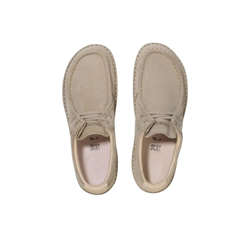 Birkenstock Pasadena Abrasion Resistant Low Top Casual Shoes Unisex Taupe Narrow-3