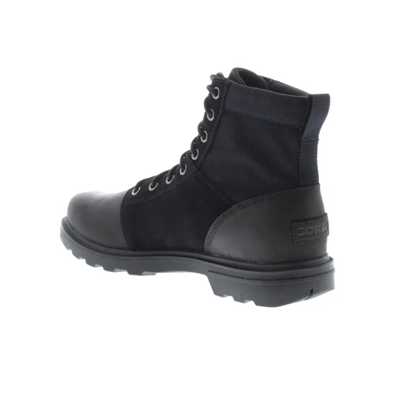 SOREL Carson Six WP Ankle Boots Men's Black-3
