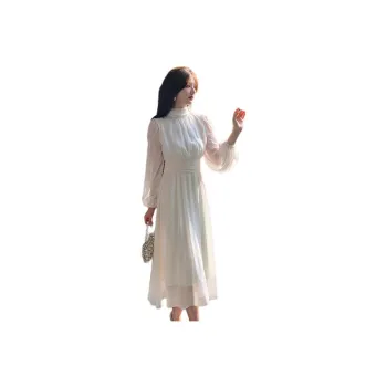 XIANSINIAO Long Sleeved Dress Women's