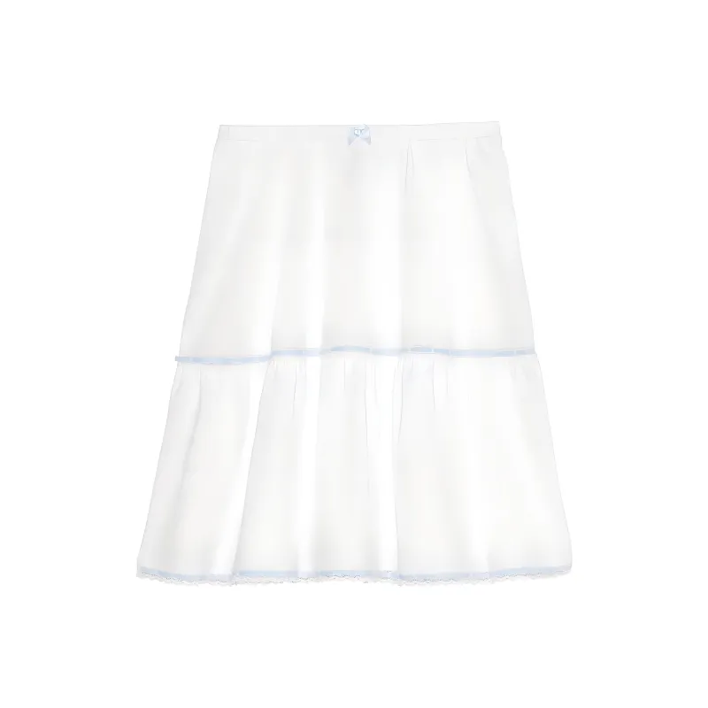 Victoria's Secret PINK BY FRANKIES BIKINIS LOTTIE COTTON SKIRT / WP /Swim Dresses & Skirts Women's White-0