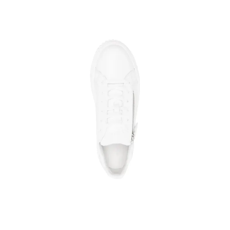 Baldinini Embossed logo Lace up Sneakers-4