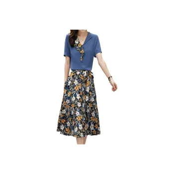 Mapping Skirt Set Women's Multicolor