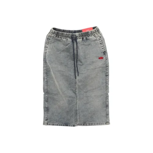 DIESEL Casual Short Skirts Women's Blue