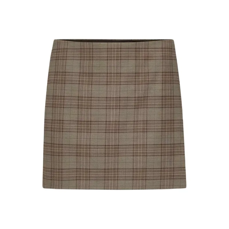 ARITZIA Sunday Best Horowitz Skirt Casual Short Skirts Women's Rosalind Rm Br/Brown-0