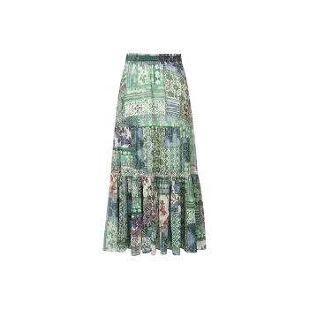 Firststation Casual Short Skirts Women's Green
