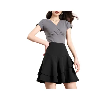 Mylan Casual Short Skirts Women's Black