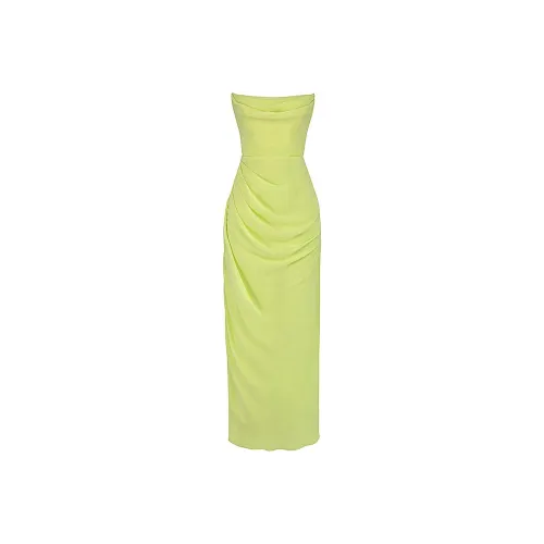 HOUSE OF CB Evening Dress Women's Fluorescent Green/Neon Green