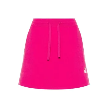 ISABEL MARANT ETOILE FW24 Casual Short Skirts Women's Fuchsia