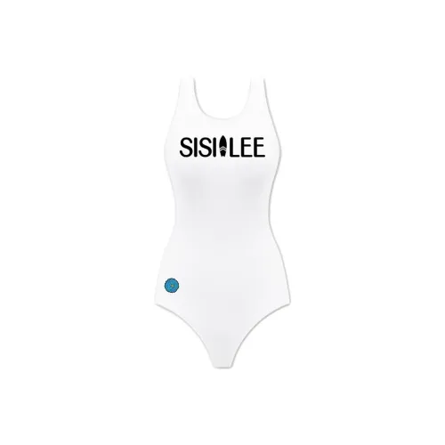 SISII LEE One Piece Swimsuits Women's Label White