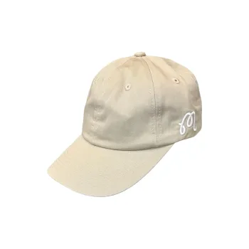 Malbon Golf Cotton Baseball Caps Unisex Beige