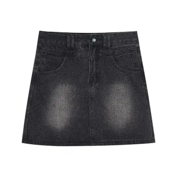 QUIET ANGEL Denim Short Skirts Women's