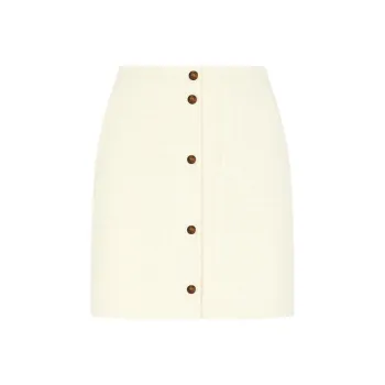 Blaze Milano SS25 Casual Short Skirts Women's Cream