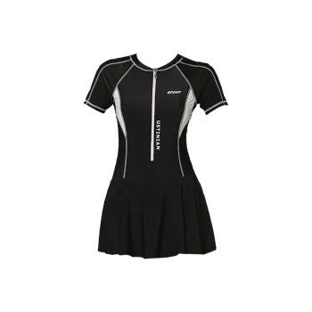 Hao Zhilang One-Piece Swimsuits Women's Black