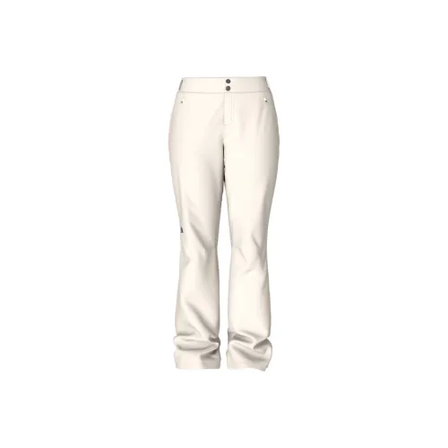 THE NORTH FACE Ski Pants Women's Gardenia Flower White