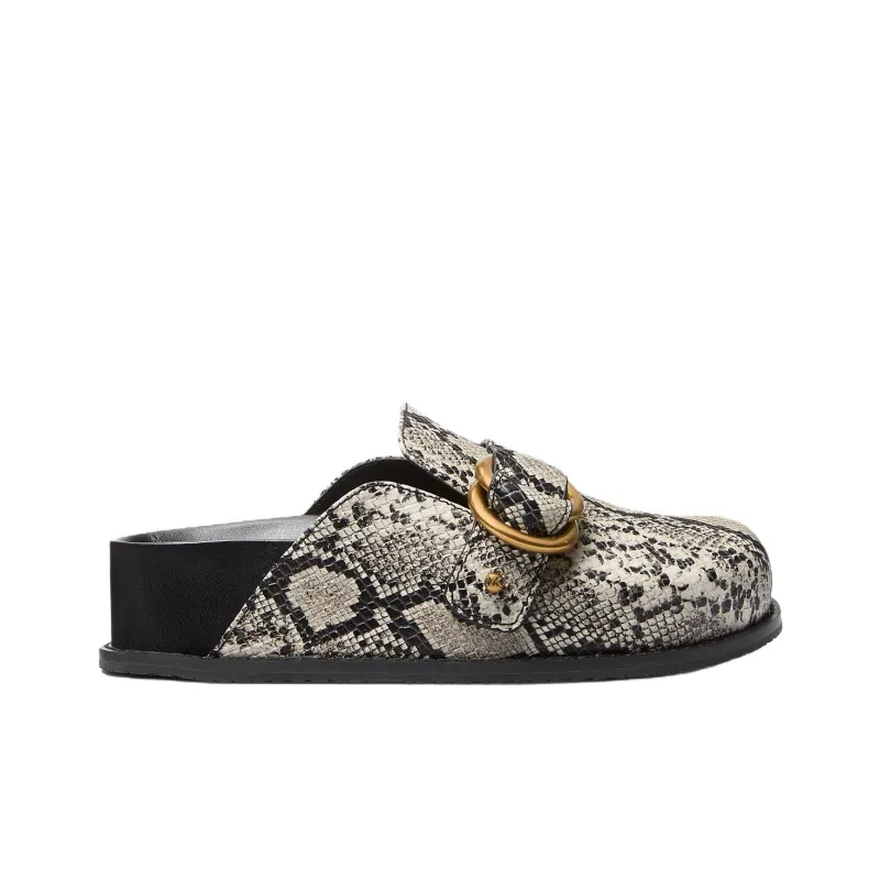 MICHAEL KORS Closed Toe Slippers 3.8cm Women's Beige-1