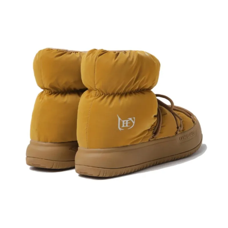 LEEY x Umbro Ankle Boots Unisex Dark Yellow-2