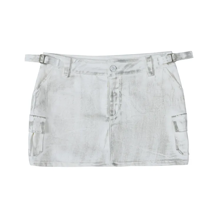 FDR Cargo Short Skirts Women's White-0