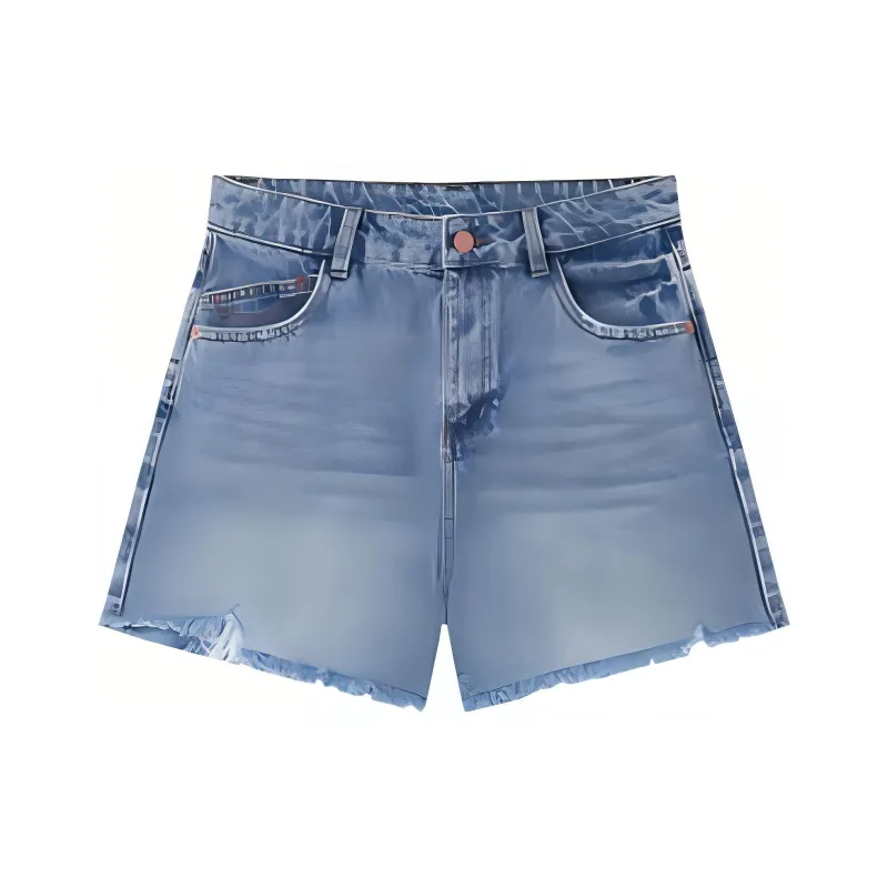 EICHITOO Denim Shorts Women's Denim Blue-0