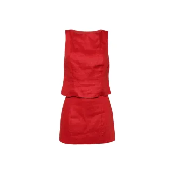 Reformation Grace Linen Skirt Suit