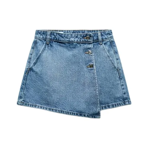 ZARA Denim Shorts Women's Medium Blue