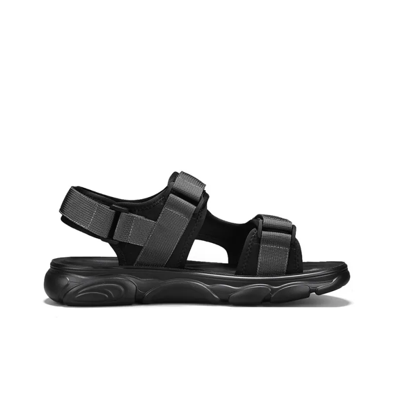 NMR Beach Sandals Men Sand/Black/Army Green-17