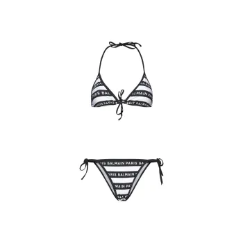 BALMAIN Bikini Women's Black White