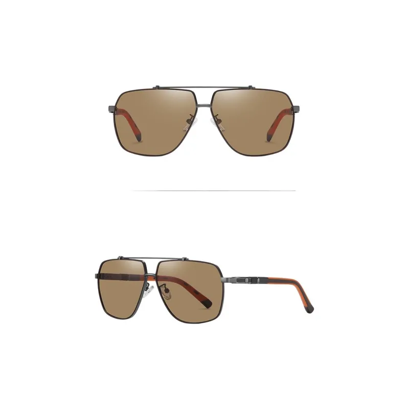 JEANSWEST Metal Aviator Sunglasses Unisex-7