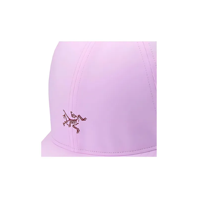 Arcteryx Polyester Plain Weave Fabric Baseball Caps Unisex Storm Purple-2