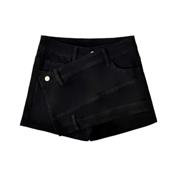 Wen Shan Denim Shorts Women's