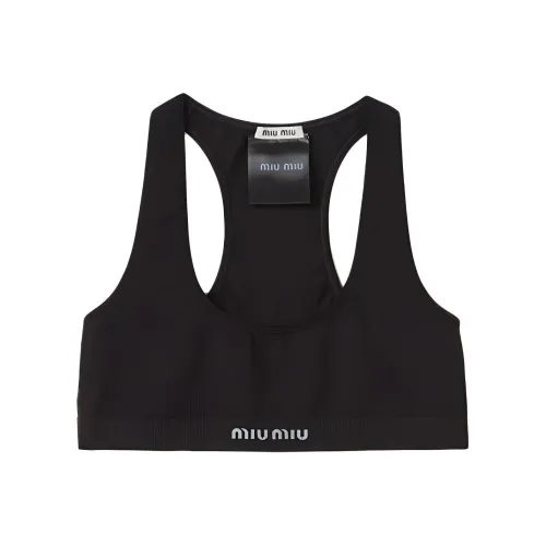 MIU MIU SS24 Sports Underwear Women's Black