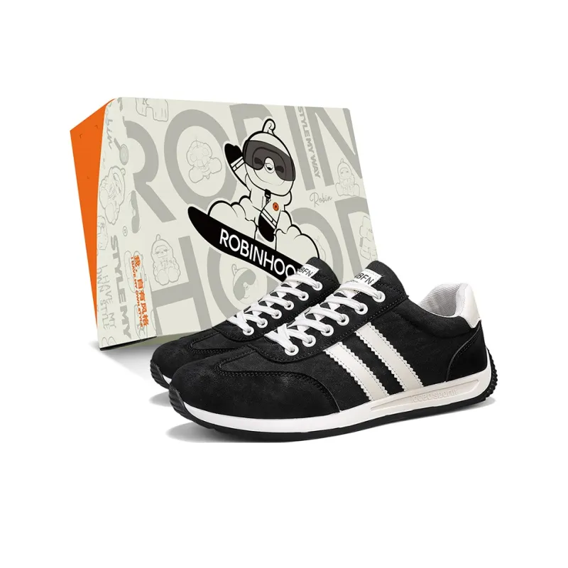 ROBINHOOD Coverage, Thermal, Slip Resistant, Cushioning, Impact Resistance Low Top Skateboard Shoes Men's-0