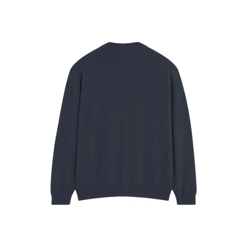 Maison Kitsune Bold Fox Head embroidered Cardigan-1