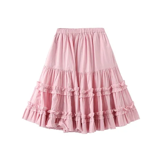 CUBIC Casual Long Skirts Women's-5